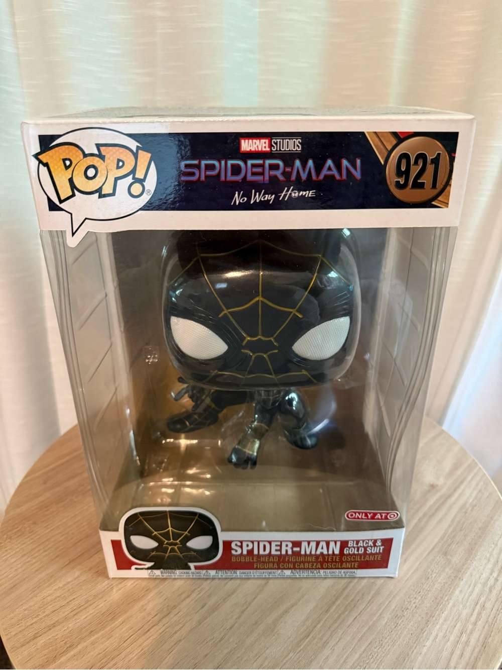 Jumbo Spider-Man Black and Gold Suit #921